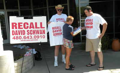 Recal David Schwan petition signer